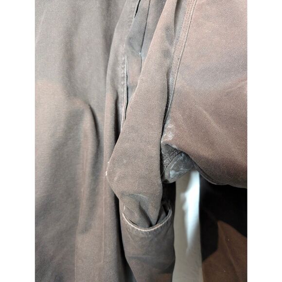 Vtg Lakin McKey Men 3XL  Duck Canvas Coat Work Jacket Fleece Lined Hooded - Picture 11 of 11